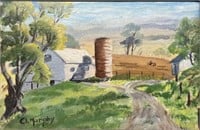 Opal Murphy farm painting