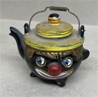 Black memorabilia teapot