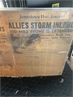 JAMESTOWN POST JOURNAL 1944 D-DAY / NORMANDY