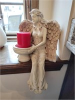 Dog Figurine, Vases, Candles, Angel Candle Holder