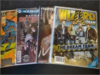 Comics And Wizard Magazines