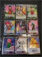 Dragon Ball Z Cards In Sheet