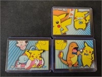 Pokemon Topps 2000 Puzzle Cards 4-6