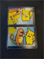 Pokemon Rare Topps 2000 Puzzle Cards 4 & 6