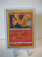 Pokemon Card Rare Moltres Holo Stamped
