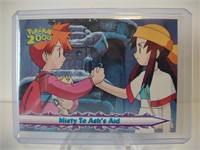 Pokemon Card Rare Topps 2000 Misty To Ash's Aid