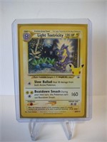 Pokemon Card Rare Light Toxtricity Holo Stamped