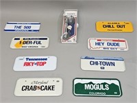 Miniature Collectible License Plates
