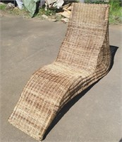 MCM Wicker Karlskrona Lounge Chair Karl Malmvall