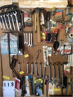 Combination wrenches & asst hardware
