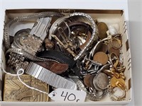 Watches, Zippo, Coins, Stones And Misc