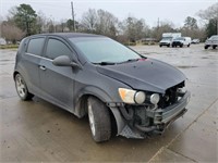 2014 CHEVROLET SONIC LTZ FWD 4D HATCHBAC