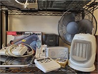Heater, Fan, Alarm Clock And More