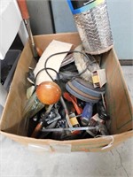 Box Of Various Tools And Hardware