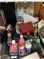 various sprays and oils