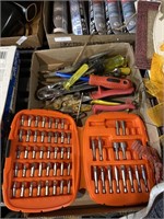 screwdrivers and sockets