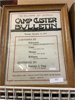 camp Custer bulletin