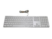 Apple Silver & White Genuine Keyboard C868L