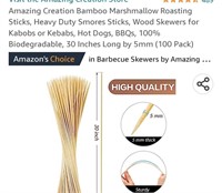 Amazing Creation Bamboo Marshmallow Roasting