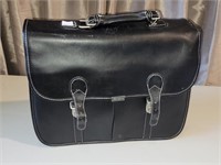 Targus leather suitcase laptop bag