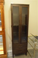 Modern curio cabinet