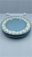 4 Wedgwood Queensware 6.5 Inch Bread Plates Great
