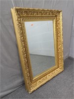Ornate Gilded Wall Mirror