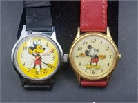 Mickey Mouse Automatic Watch Black Band