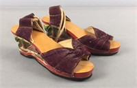 Carved Sole Oriental Sandals