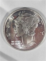 .999 silver one troy ounce Mercury head bullion