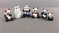 Lot Of Panda Figures