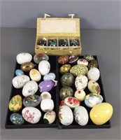 Large Lot Of Misc Eggs - Different Materials