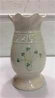 Belleek  Irish Pottery Vase M7A