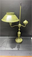 1960s Colonial Style Table Lamp With Original Pain