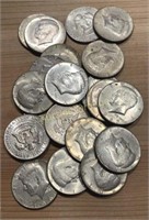 20x The Bid 1965-69 Silver Half Dollars