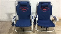 2 Tommy Bahama Beach Chairs M10D