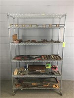 Large Assorted Tool Lot - Rack Not Included