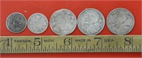 Canada silver coins, see pics