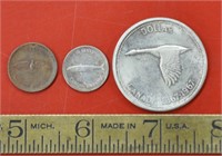 1967 Canada Centennial coins see notes