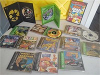 12 vintage PlayStation games Xbox game one Xbox