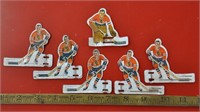 Vintage metal table hockey players, Chicago