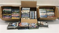 3 Boxes of DVDs M7E
