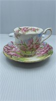 Royal Albert " Blossom Time " Cup & Saucer In Grea