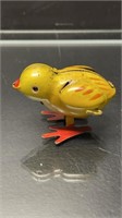Vintage Wind Up Chicken Tin Toy