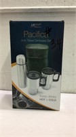 Like NEW Pacifica 4-Pc Travel Drinkware Set Q9C