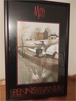 Moss Pennsylvania framed print