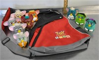 McDonald's Furby toys, Toy Story back pack