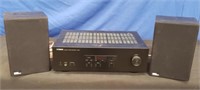 Yamaha Natural Sound Receiver R-S201, 2 Speakers