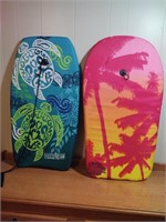 Pair of knee wave runner boards