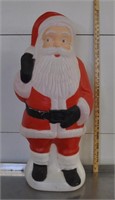Santa Claus blow mold, 34" tall, tested